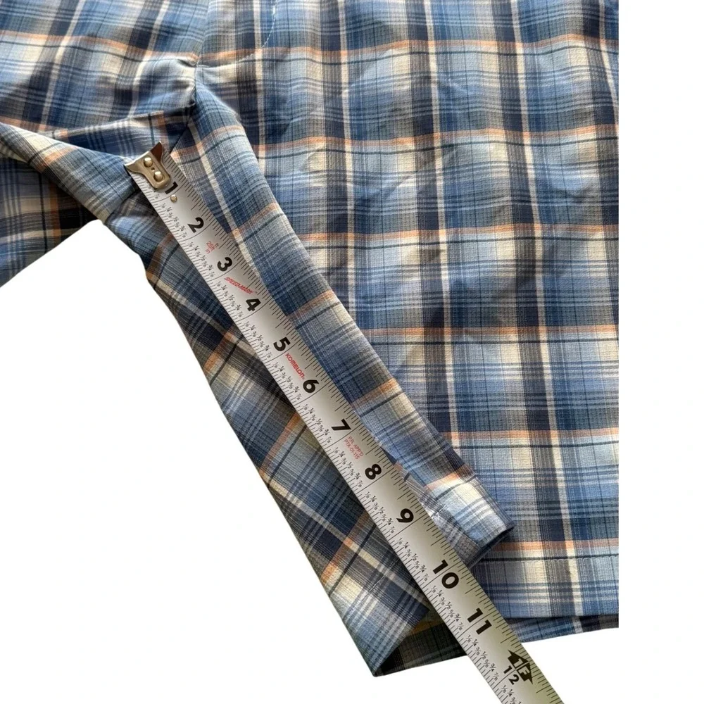NWT Tommy Bahama Ocean Ombre Shorts Men's 32 Island Zone Golf Blue Plaid 10